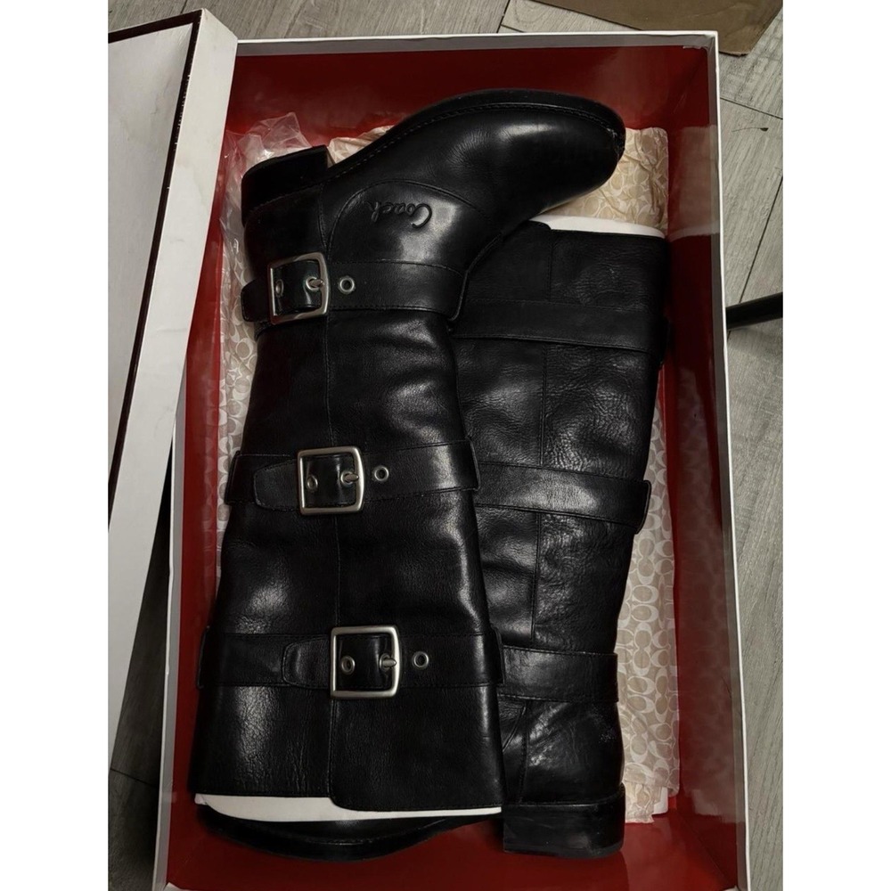 Vintage coach women boots size‎ 6 Knee High - Picture 2 of 8